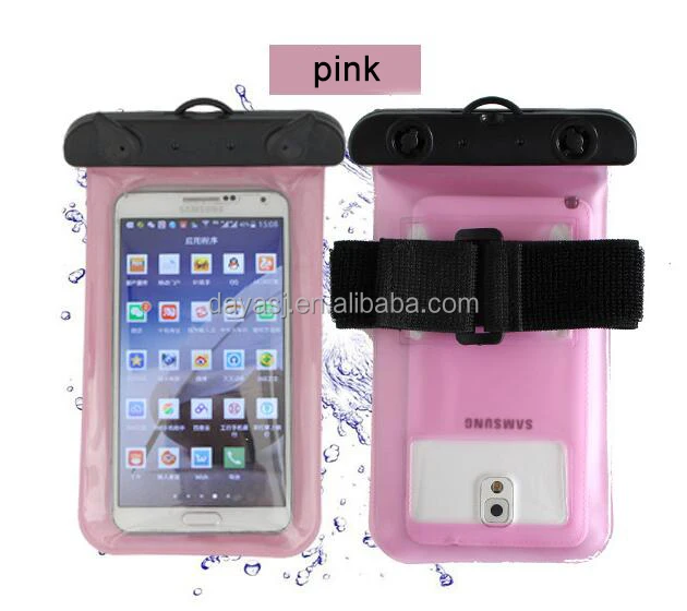 IPX8 Waterproof Phone Bag Underwater Dry Case With Arm Band for Mobile Phone