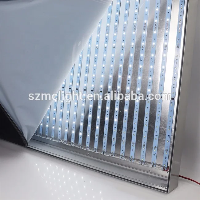 dynamic light box strip for moving signs