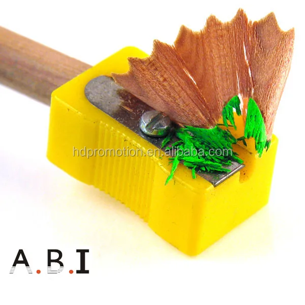 Wholesale Back to School plastic pencil sharpener ,metal pencil sharpener