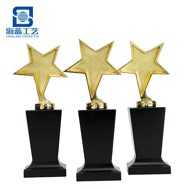 Custom metal gold sport run trophy fantasy american football table tennis bowling cricket golf trophy