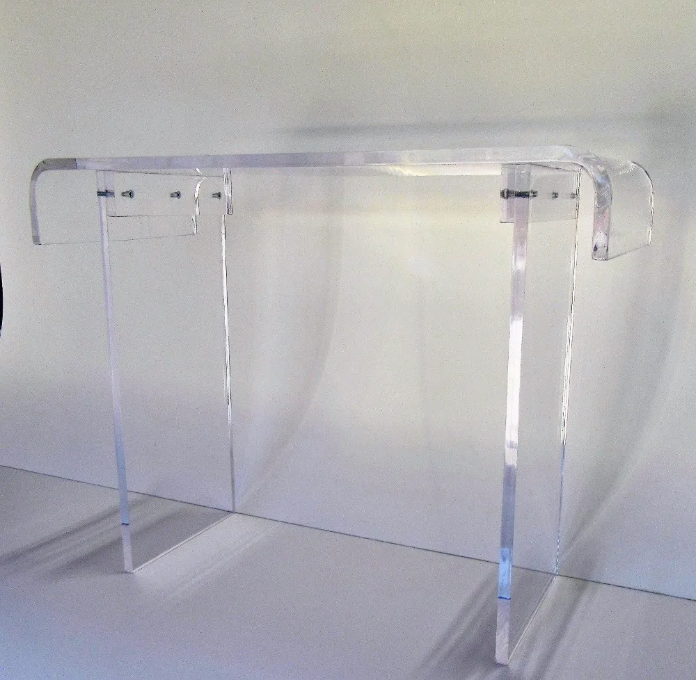 JIHONG Wholesale clear acrylic bedside table acrylic tv table Acrylic furniture