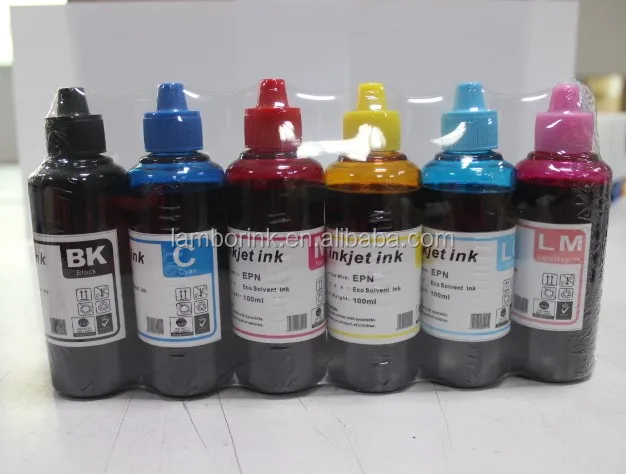 eco solvent ink for epson desktop printer L1800 L800