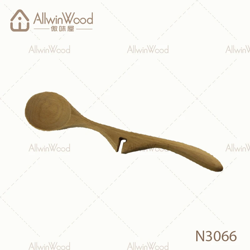 Hot selling wooden lazy kitchen spoon