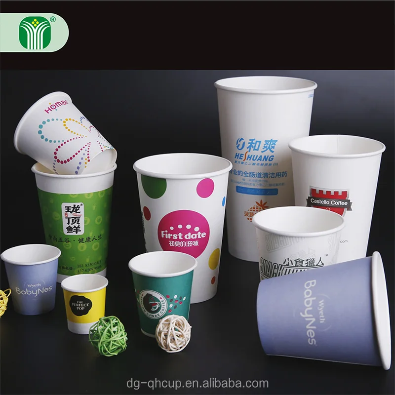 custom paper material disposable cup