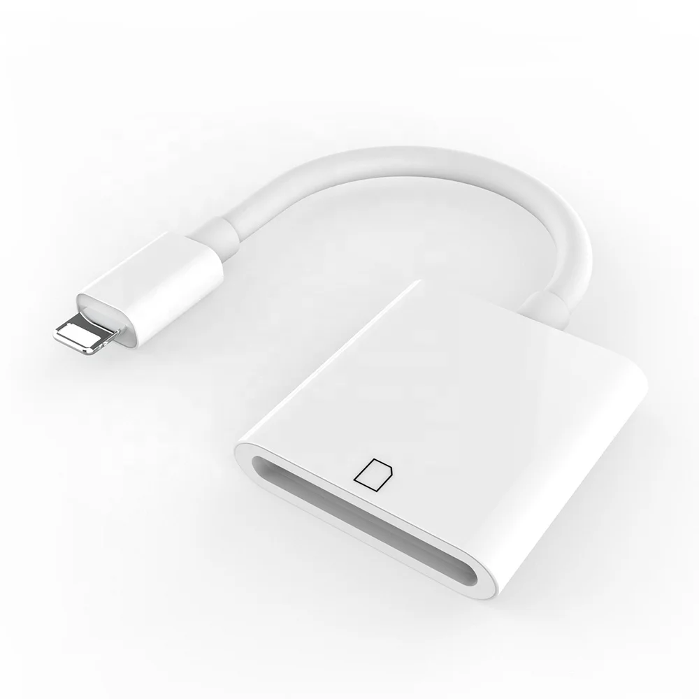 
SUNLINE 2019 SD Card Camera Reader for Light ning, OTG Adapter, Trail Game Camera Card Viewer Reader for Light ning 