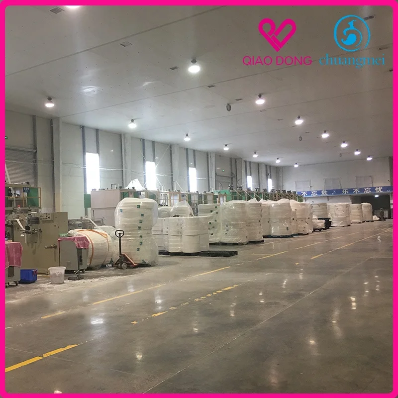 Factory direct OEM absorbent core for sanitary napkins fluff pulp sapsheet sanitary napkin production materials