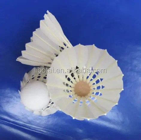 A level top quality super duck feather shuttlecock badminton outdoor brand