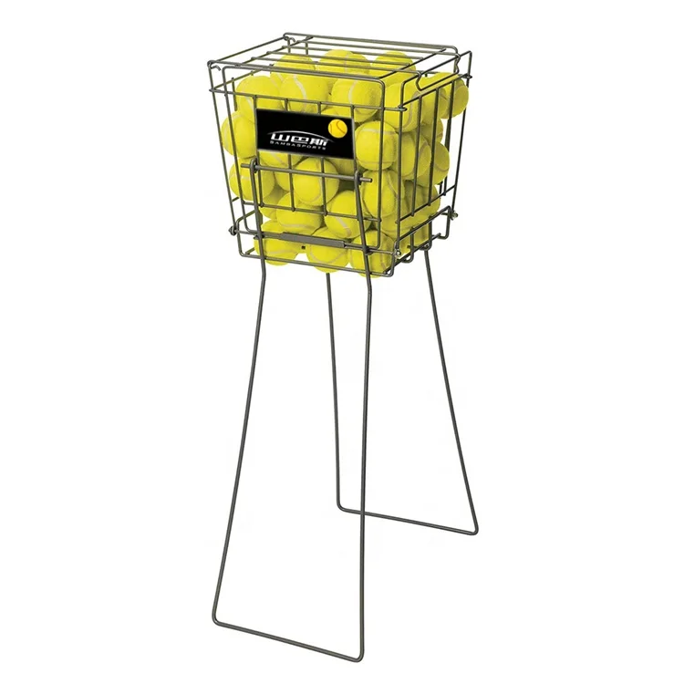 Multi Function Ball Basket Cart For Tennis Baseball And Softball Training