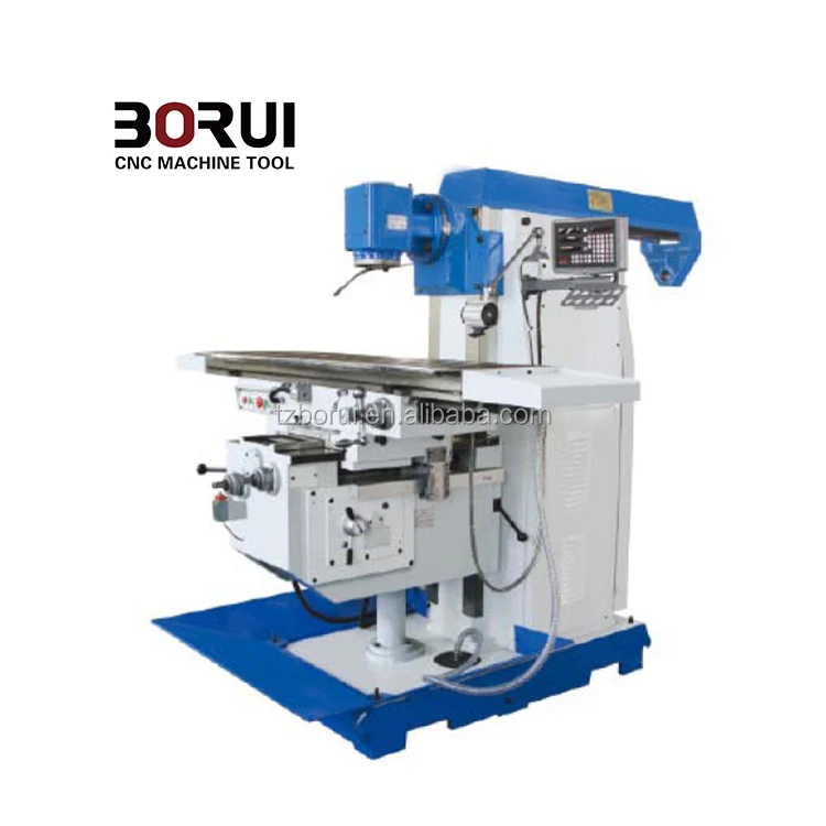 Тяжелые вертикальные и горизонтальные универсальный фрезерный станок с УЦИ HM1668 (x6140T)