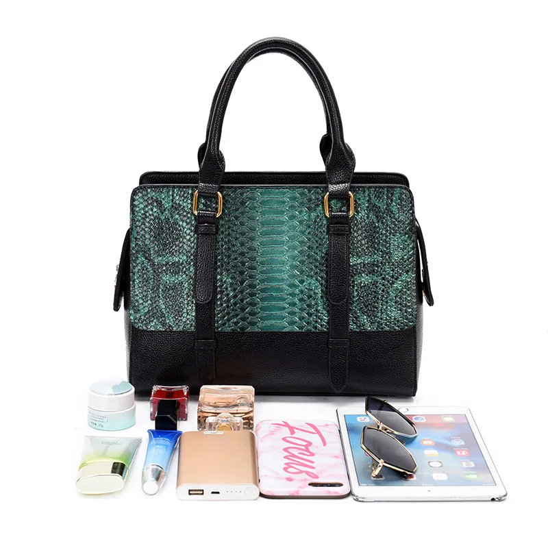 sling shoulder custom logo shoulder crocodile pattern snakeskin wholesale spain leather tote bags