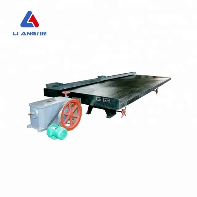 Gold separating machine vibrating table for sale from Chinese factory