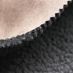 Hot Sell Polyester Thick Suede Bonded Sherpa Fabric for Jacket