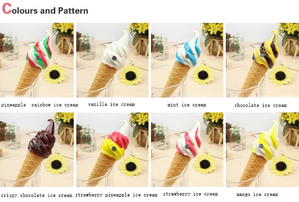 
Wholesale Ice Cream Cone Pen with Magnetic Ice Cream Cone 