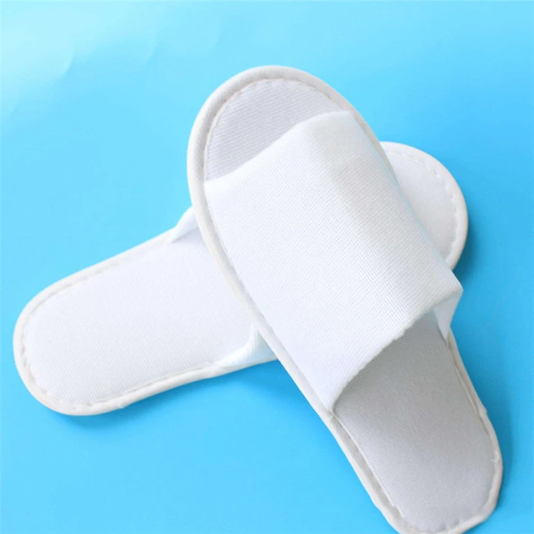 Embroider Velvet Wholesale Spa Slippers Hospital Amenity Hotel Disposable Slippers