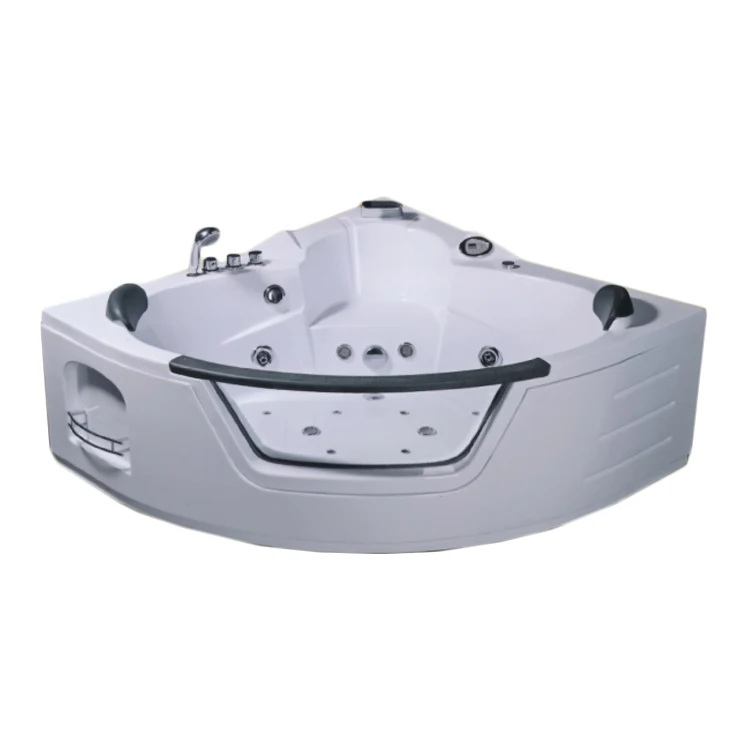 Economical Simple Style Custom Bathtub Portable NBTY-227 Massage CE White Bathroom Modern Freestanding Hydromassage 2 Person 1HP