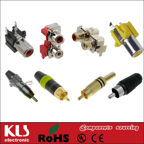 Good quality 246 KLS brand 3.5mm pcb mount audio jack