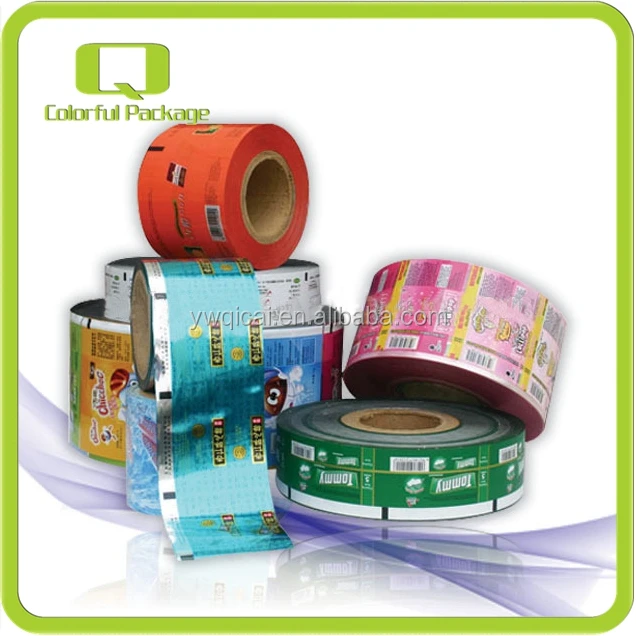 Популярный Стиль, индивидуальная печать, ламинированная термоизоляционная Гибкая пищевая упаковочная пленка, рулон пластиковой биоразлагаемой упаковочной пленки в саше