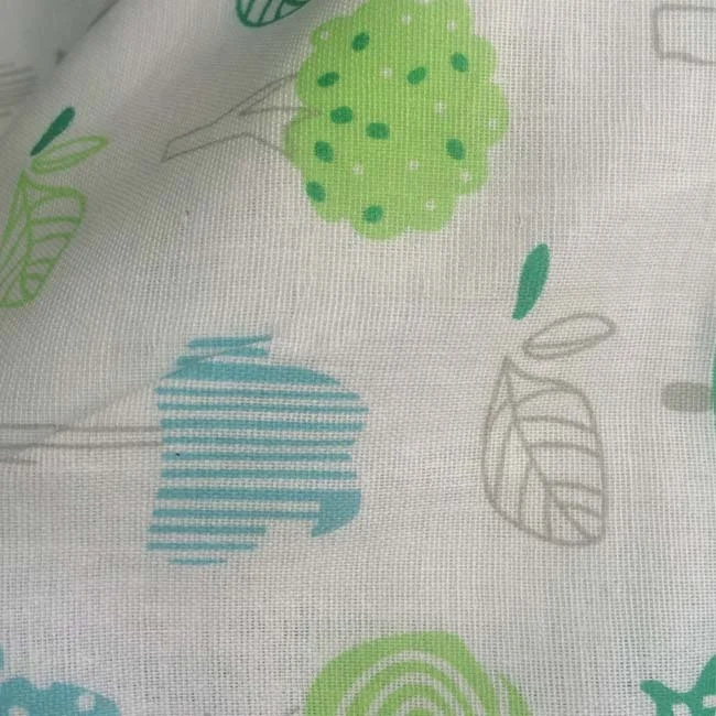 Cotton Muslin Double Layer Gauze fabric for baby