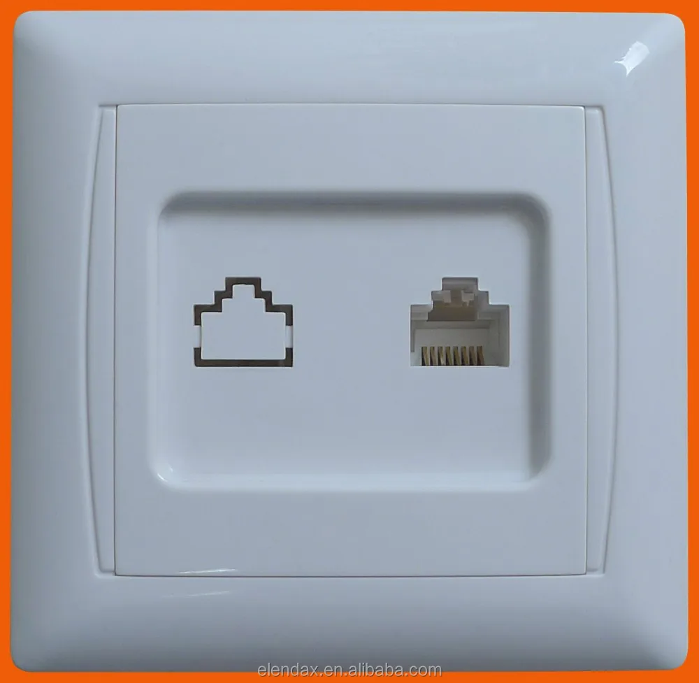 Блок питания ABS европейский стена электрическая интернет ( F6011 )