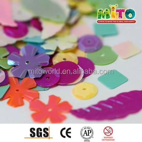 Hotsale cheap decorative square loose sequin