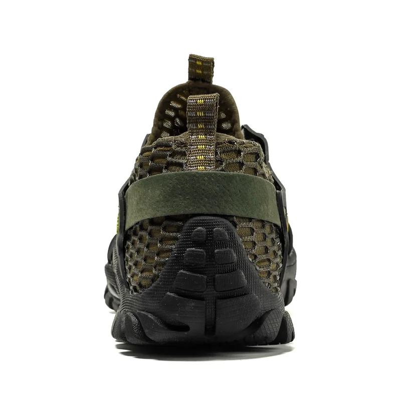
Mesh Men Water Shoes Quick Dry Aqua Shoes Lace Up Outdoor Sneakers Hiking Shoes 