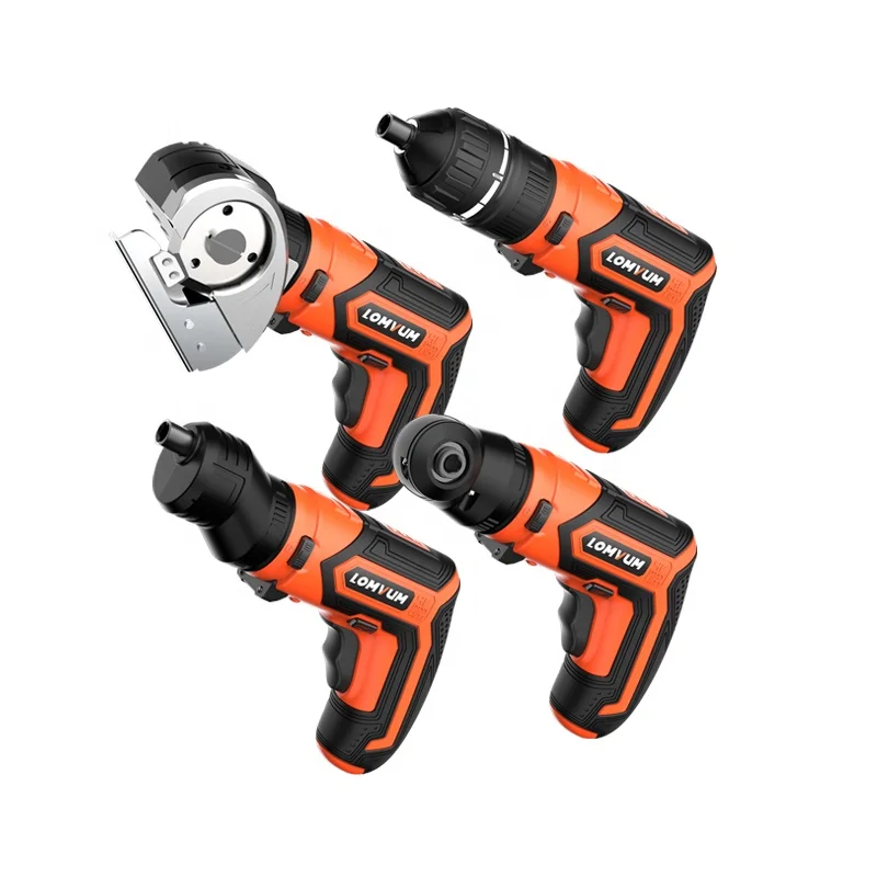 Lomvum  Multi-function Household dc motor cordless screwdriver