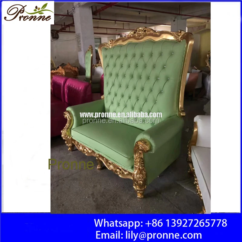 lovely pink high back throne wedding waiting couch on sale
