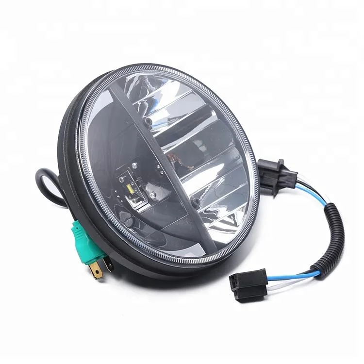 Round 7 inch 8000lm led headlight for jeep wrangler
