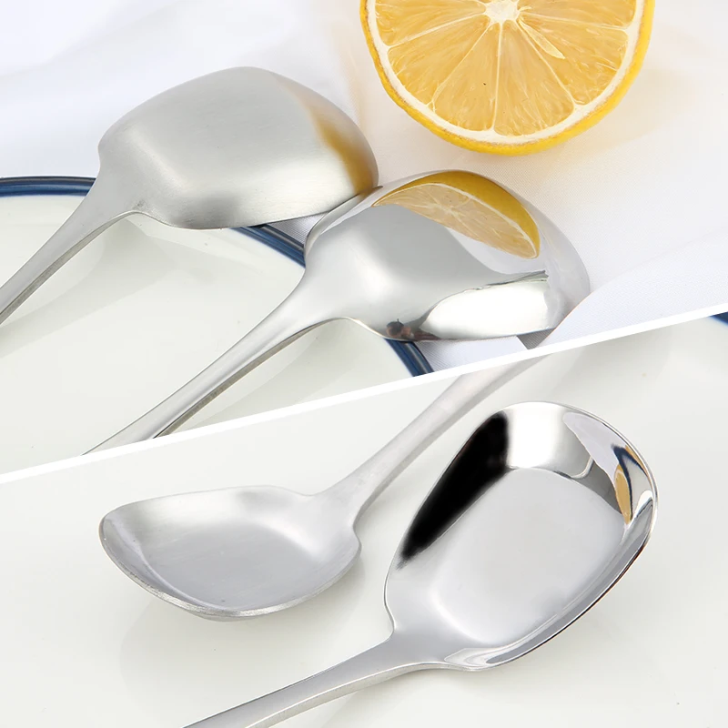 304 Stainless Steel Korean Flat Spoon Rice Scoop