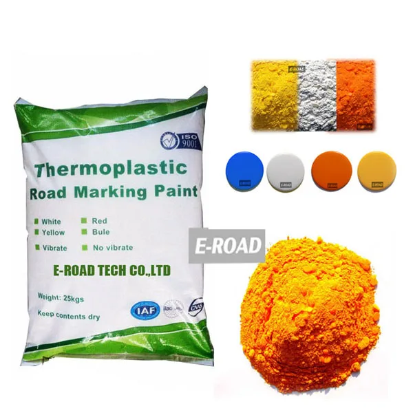 Hot Melt Thermoplastic Reflective Road Marking Traffic Paint