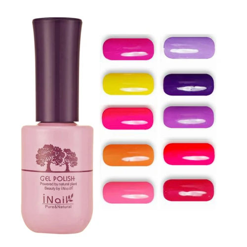 12pcs Inail Rose Aroma UV LED Gel Nail polish 15ml 78 colors for choice