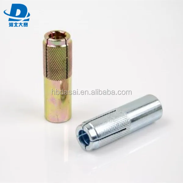Drop in anchor carbon steel expansion anchors bolt for structure