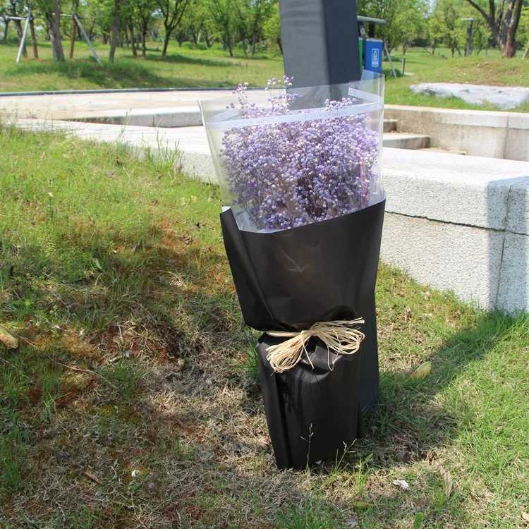 Shinewrap пластиковые бумажные обертки водонепроницаемый оберточной бумаги для цветов