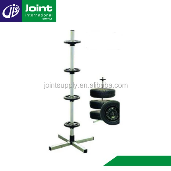 4 Wheel Stand Spare Tires Stand Tire Storage Rack
