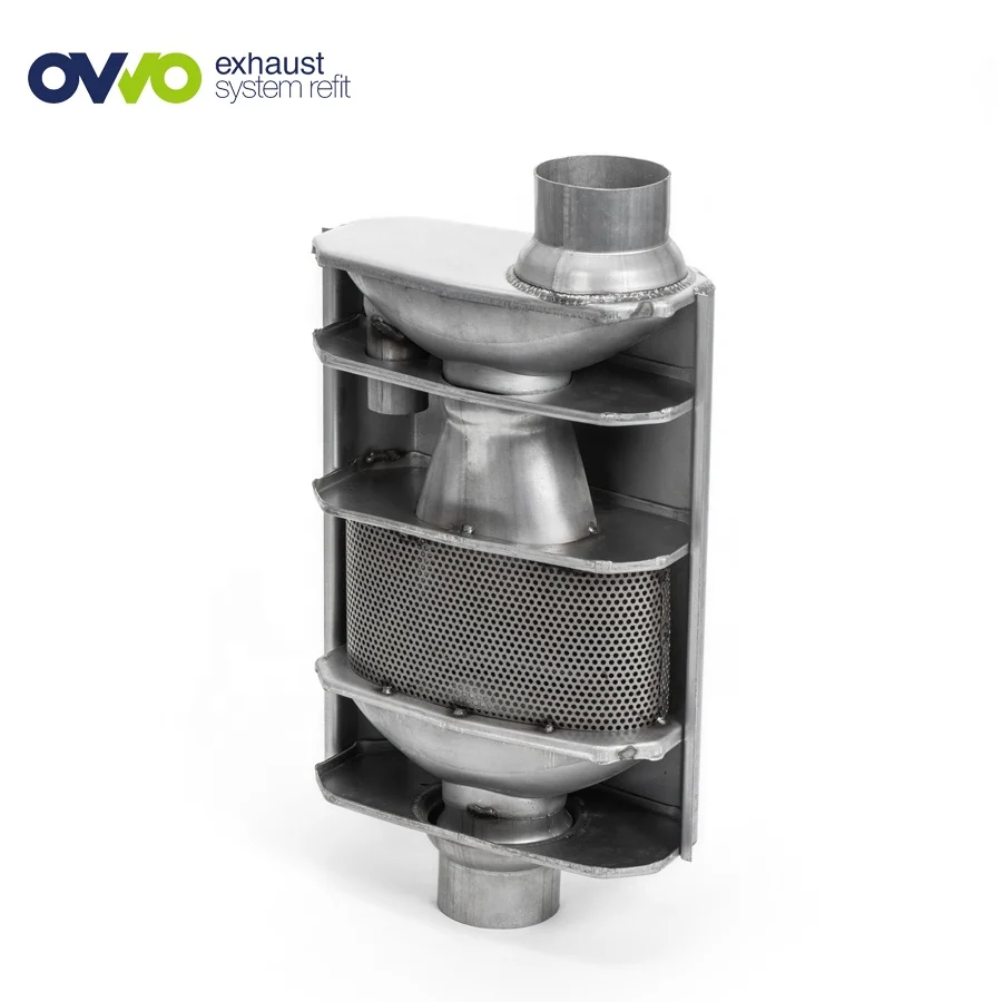 Cheap Price 201/304/316 Stainless Steel Exhaust Muffler Valve Silencer Exhaust