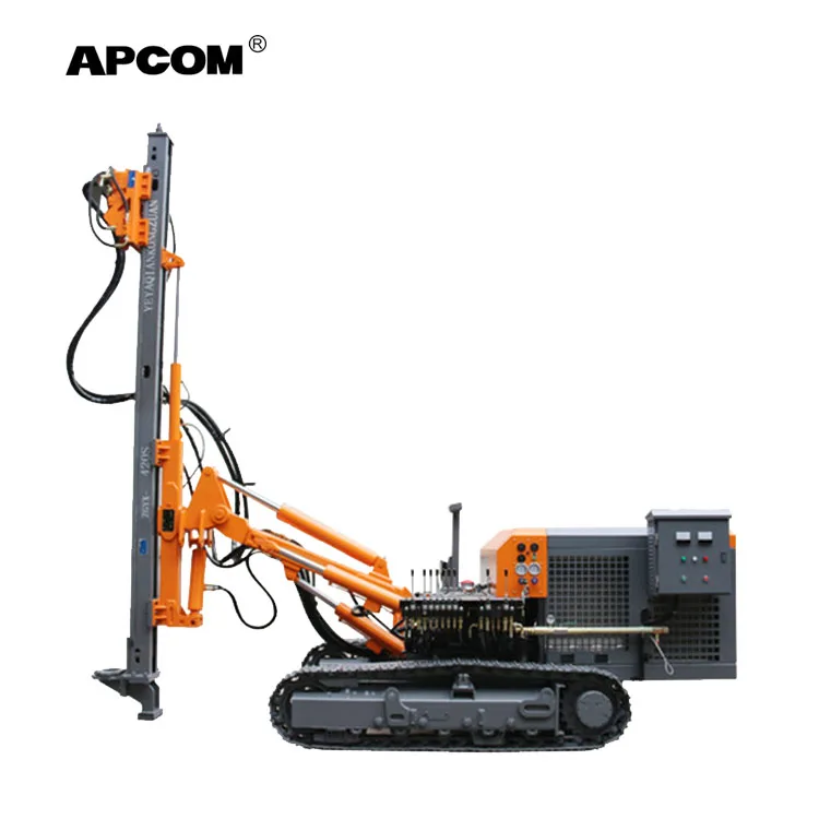 Diesel Blasting mine drilling rig rotary APCOM 380V Blasted Mining Drilling Rig Mine ZEGA kaishan bolter drill rig