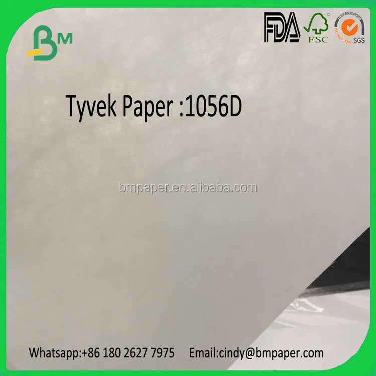 Бумаёник печатных сырья водонепроницаемый 1070D tyvek