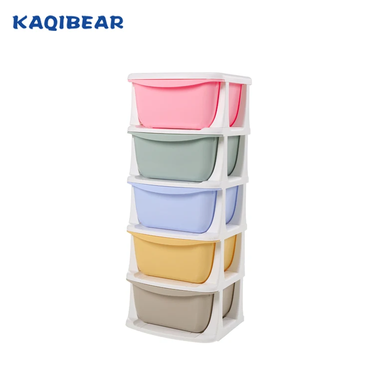 Multi-layer plastic drawer cabinet baby cabinet kids plastic cabinet toy storage box