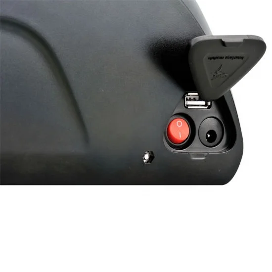 China Manufacturer Downtube dolphin Case Ebike Battery Packs 36v 13Ah for electric bicycle