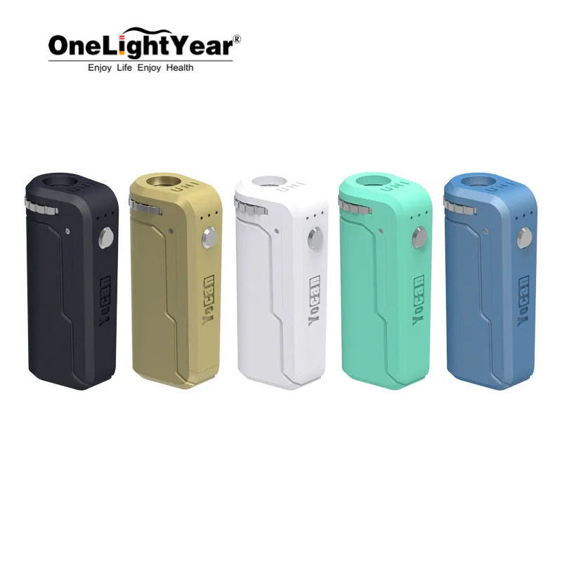 
Vape battery 510 thread box mod vaporizer Yocan UNI /yocan stix/yocan kodo battery kit from one light year company 