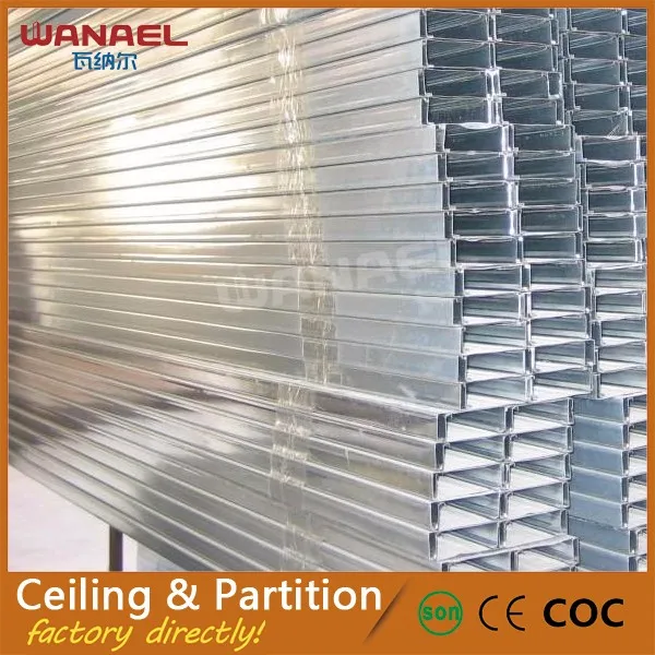 Competitive Price Steel Building Materials Wall Partition Materials Ceiling Joist