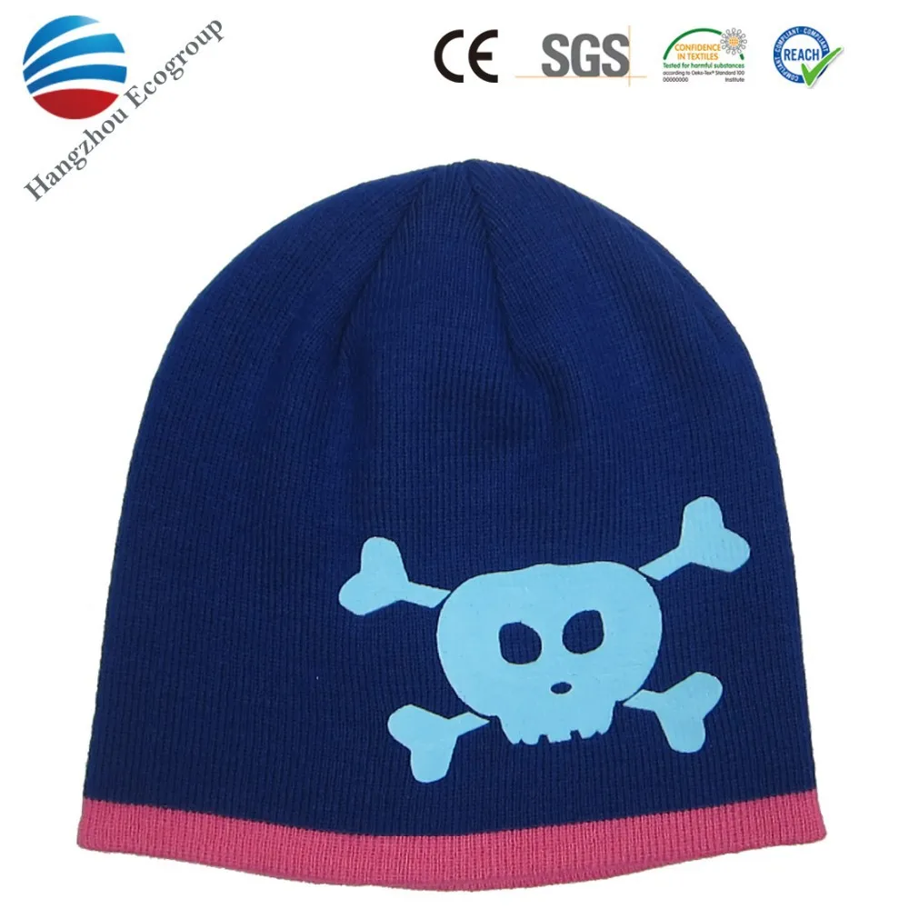 Warm winter acrylic kids hat scarf gloves set