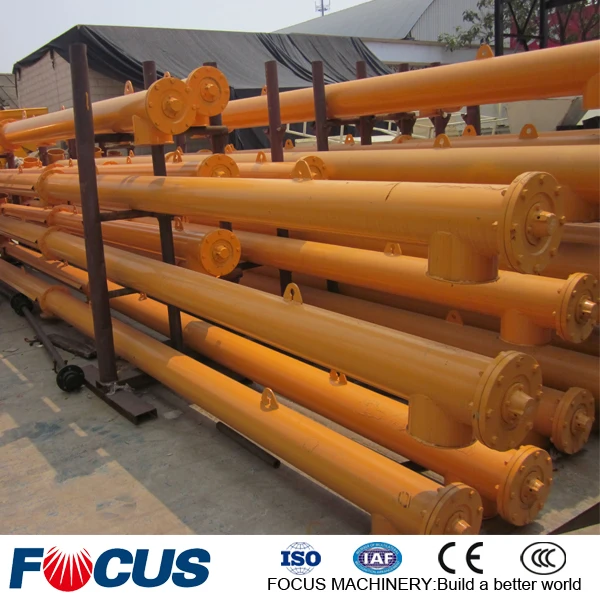 25t/h Spiral Cement Flexible Screw Conveyor for Cement Silos