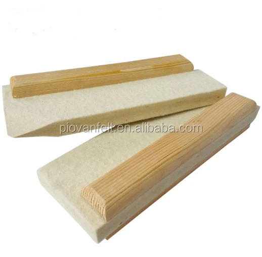 Wool Felt Rectangle Squeegee