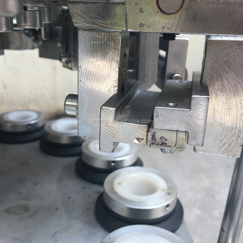 Diamond purple empty mascara rose gold 10ml lip gloss pvc paper heat shrink tube filling and sealing machine