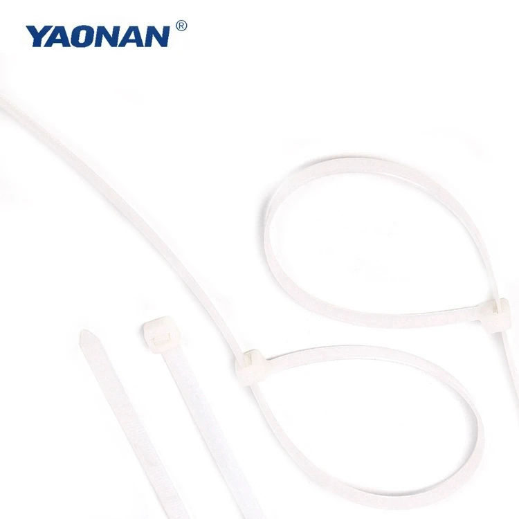 Nylon plastic cable tie manufacturers/zip ties size/twist cable tie