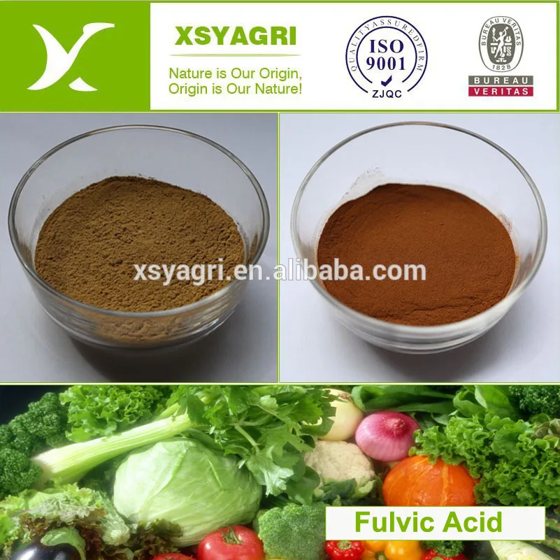 Humic Acid Fulvic Acid Potassium Salt k2o Benefits for Agriculture