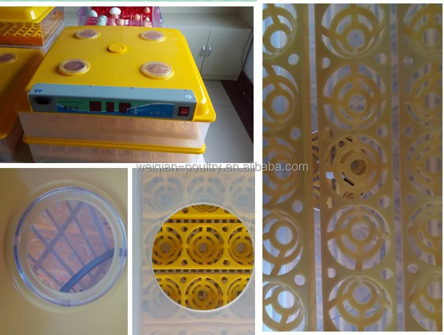 196 chicken egg incubator hatcher automatic machine with CE certification for sale