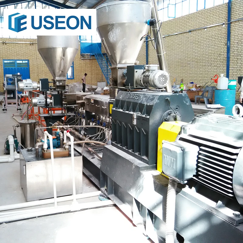 Masterbatch color carbon black color masterbatch twin screw extruder machine plastic washing machine