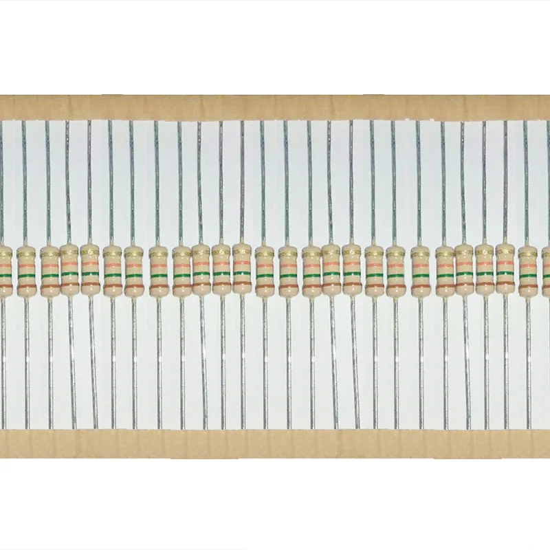 
1/4W Power Carbon Film Resistors Assorted kit 1 ohm~ 10M ohm Resistance 5% Tolerance Resistor Pack 